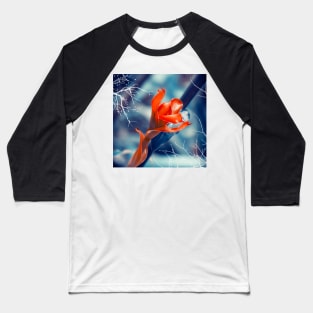 Ginger Flower Baseball T-Shirt